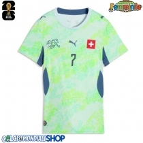 Maglie da calcio Svizzera Breel Embolo #7 Seconda Maglia Femminile Mondiali 2026  Manica Corta